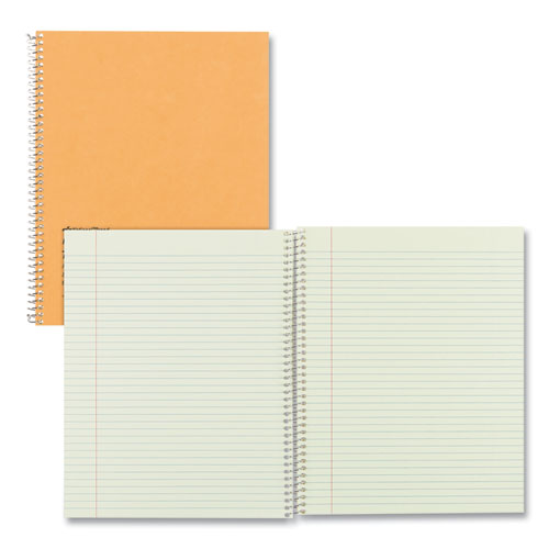 Image of National® Single-Subject Wirebound Notebooks, Narrow Rule, Brown Paperboard Cover, (80) 10 X 8 Sheets
