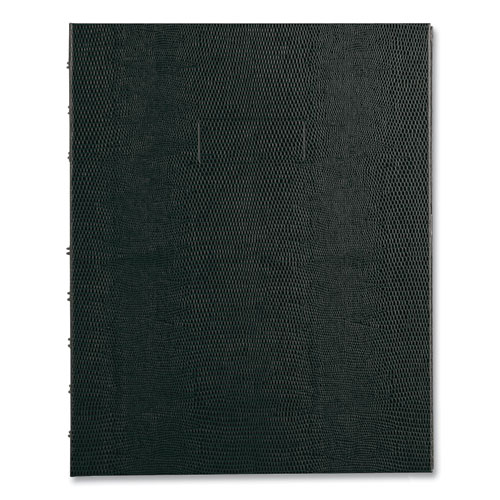 NotePro Undated Daily Planner, 9.25 x 7.25, Black Cover, Undated