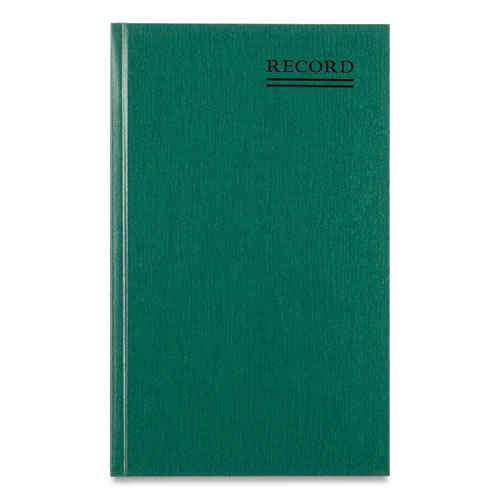 Image of Emerald Series Account Book, Green Cover, 12.25 x 7.25 Sheets, 500 Sheets/Book