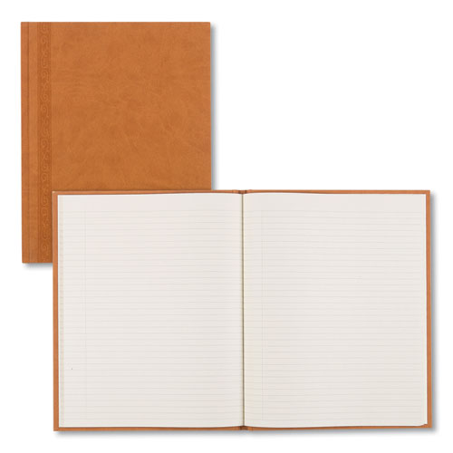 Image of Blueline® Da Vinci Notebook, 1-Subject, Medium/College Rule, Tan Cover, (75) 11 X 8.5 Sheets