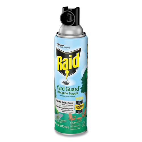 Image of Raid® Yard Guard Fogger, 16 Oz Aerosol Spray, 12/Carton