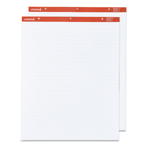 Image of Easel Pads/Flip Charts, Presentation Format (1" Rule), 27 x 34, White, 50 Sheets, 2/Carton