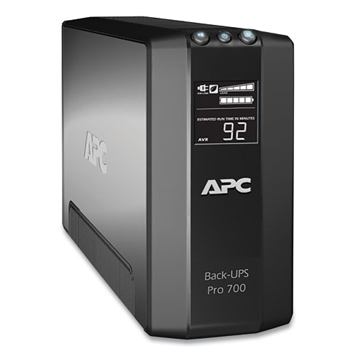 Image of Apc® Br700G Back-Ups Pro 700 Battery Backup System, 6 Outlets, 700 Va, 355 J