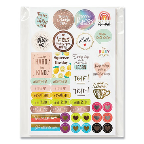 Image of Avery® Planner Sticker Variety Pack, Budget, Fitness, Motivational, Seasonal, Work, Assorted Colors, 1,744/Pack