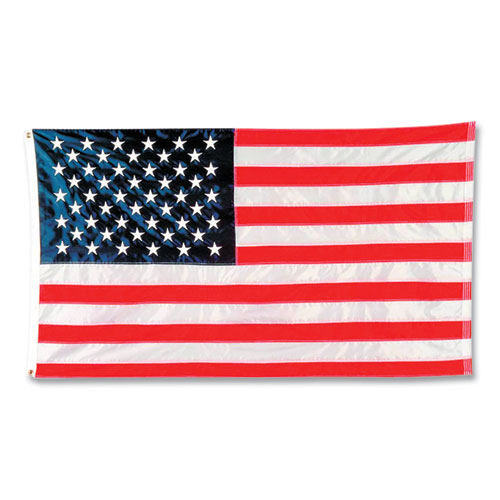 Indoor/Outdoor U.S. Flag, Nylon, 6 ft x 4 ft