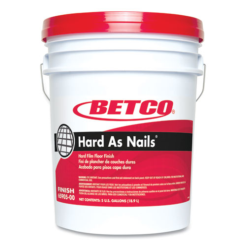 Betco® Hard As Nails Floor Finish, 5 gal Pail