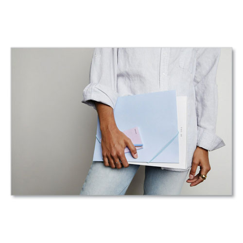 Noted by Post-it® Brand Lined Adhesive Notes, List, 2.9 x 5.7, Blue ...