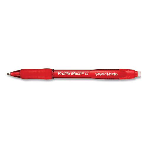 Image of Paper Mate® Profile Mechanical Pencils, 0.7 Mm, Hb (#2), Black Lead, Assorted Barrel Colors, 4/Pack