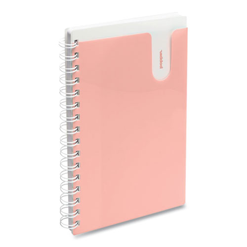 Pocket Notebook, 1 Subject, Medium/College Rule, Blush Cover, 8.25 x 6, 80 Sheets
