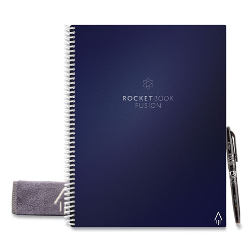 Image of Fusion Smart Notebook, Seven Assorted Page Formats, Blue Cover, (21) 11 x 8.5 Sheets