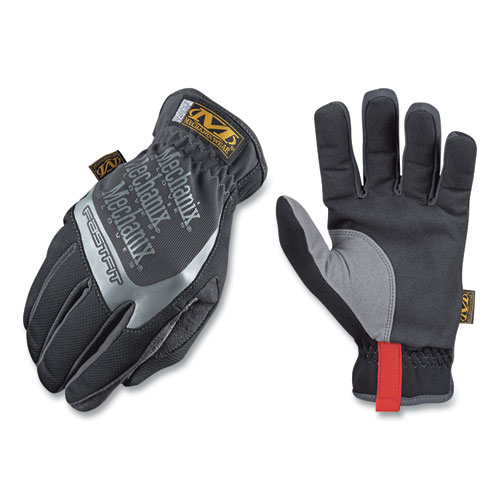 FastFit Work Gloves, Black, Small