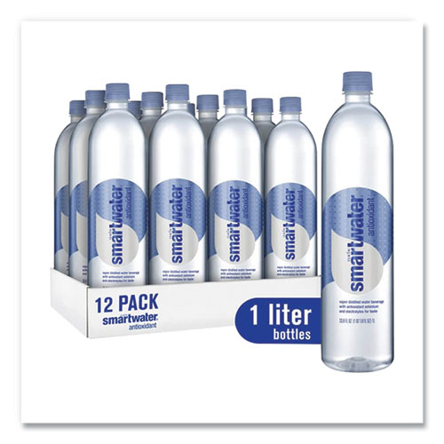 Antioxidant Vaper-Distilled Water, 33.8 oz Bottle, 12/Carton