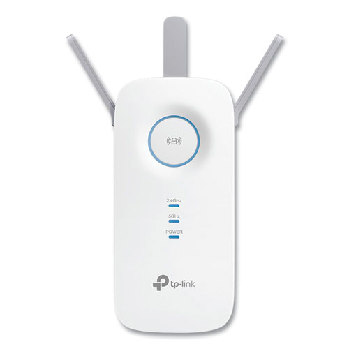 Image of Tp-Link Re450 Ac1750 Wi-Fi Range Extender, 1 Port, Dual-Band 2.4 Ghz/5 Ghz