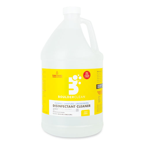 Disinfectant Cleaner, 128 oz Bottle, 4/Carton