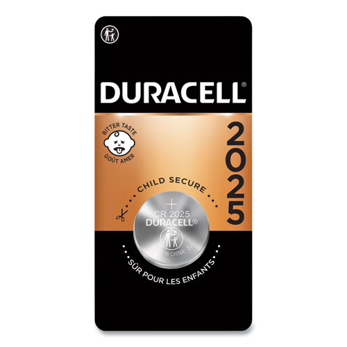 Duracell® Lithium Coin Batteries With Bitterant, 2025