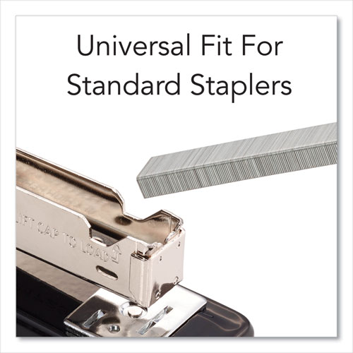 S.F. 1 Standard Staples, 0.25" Leg, 0.5" Crown, Steel, 5,000/Pack, 5 Packs/Box