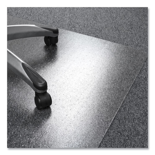 Cleartex Ultimat Polycarbonate Chair Mat for Low/Medium Pile Carpet, 35 x 47, Clear
