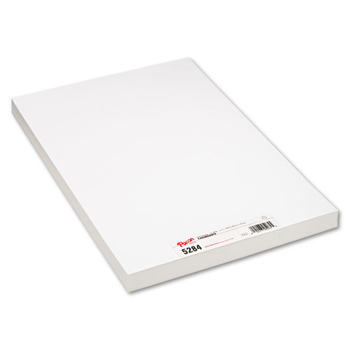 Medium Weight Tagboard, 18 X 12, White, 100/pack