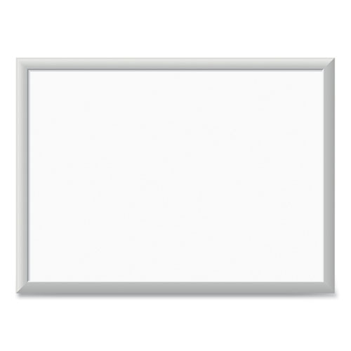 Melamine Dry Erase Board, 23 x 17, White Surface, Silver Frame