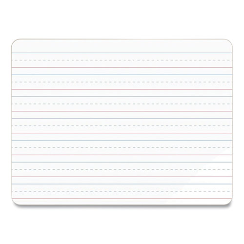 U Brands Double-Sided Dry Erase Lap Board, 12 X 9, White Surface, 10/Pack