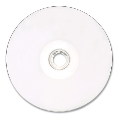 Image of Verbatim® Cd-R Datalifeplus Printable Recordable Disc, 700 Mb/80 Min, 52X, Spindle, Hub Printable, White, 50/Pack