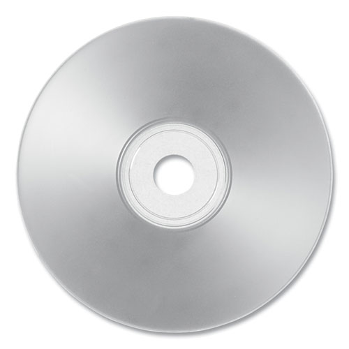 CD-R Printable Recordable Disc, 700 MB/80 min, 52x, Spindle, Silver, 100/Pack