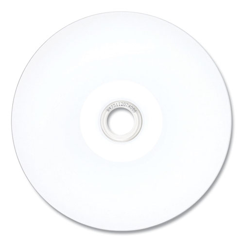 Image of Verbatim® Cd-R Datalifeplus Printable Recordable Disc, 700 Mb/80 Min, 52X, Spindle, White, 50/Pack