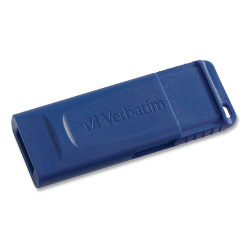 Classic USB 2.0 Flash Drive, 16 GB, Blue, 5/Pack