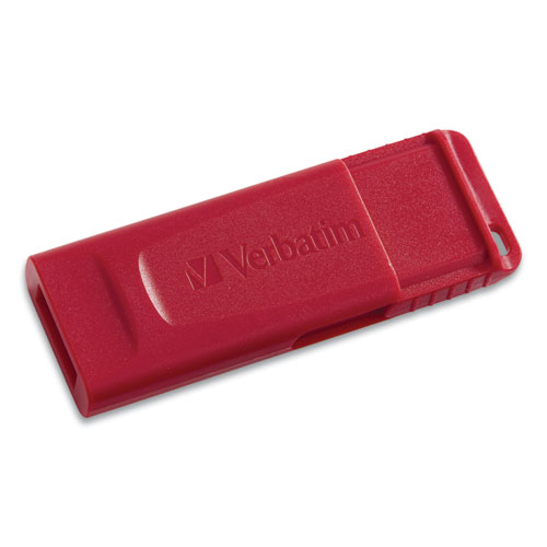 Image of Verbatim® Store 'N' Go Usb Flash Drive, 16 Gb, Red