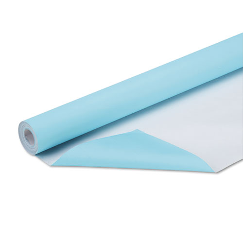 Fadeless Paper Roll, 50lb, 48" x 50ft, Lite Blue | by Plexsupply