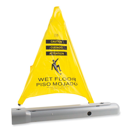 Image of Spill Magic™ Pop Up Safety Cone, 3 X 2.5 X 20, Yellow