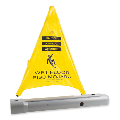 Image of Spill Magic™ Pop Up Safety Cone, 3 X 2.5 X 30, Yellow