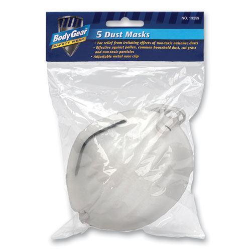 Image of Bodygear™ Bodygear Dust Mask, 5/Pack