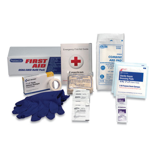 Image of OSHA First Aid Refill Kit, 41 Pieces/Kit