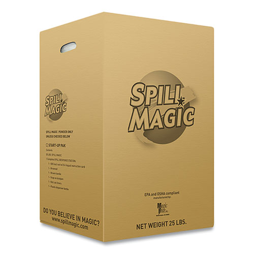 Image of Spill Magic™ Sorbent, 25 Lb Box