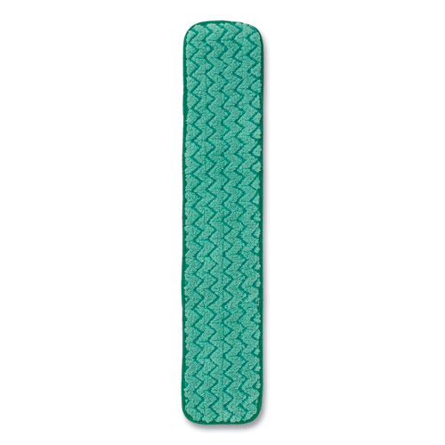 Image of Rubbermaid® Commercial Dry Hall Dusting Pad, Microfiber, 24" Long, Green