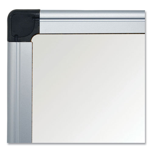 Value Lacquered Steel Magnetic Dry Erase Board, 96 x 48, White Surface, Silver Aluminum Frame