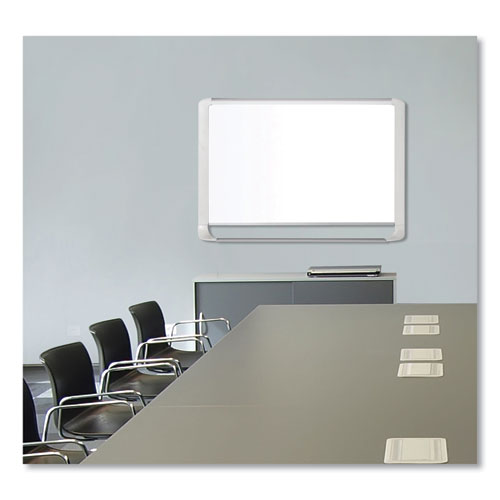 Gold Ultra Magnetic Dry Erase Boards, 48 x 36, White Surface, White Aluminum Frame