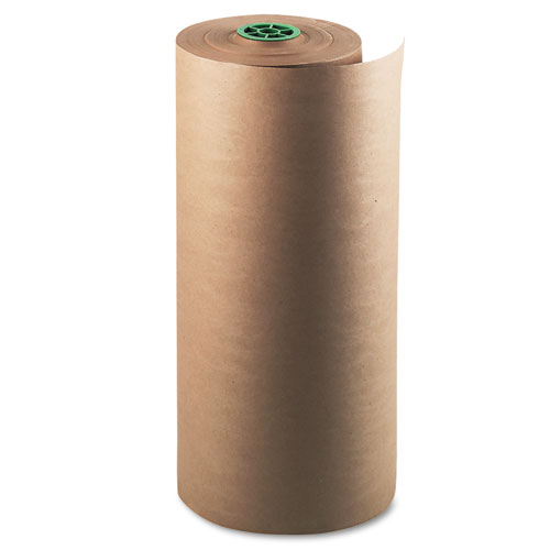 Kraft Paper Roll, 50 lb Wrapping Weight, 24" x 1,000 ft, Natural