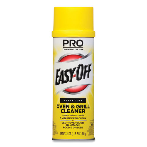 Professional EASY-OFF® Oven and Grill Cleaner, Unscented, 24 oz Aerosol Spray