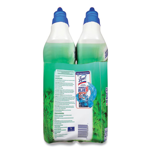 Image of Lysol® Brand Cling And Fresh Toilet Bowl Cleaner, Forest Rain Scent, 24 Oz, 2/Pack