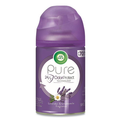 Image of Freshmatic Ultra Automatic Spray Refill, Lavender/Chamomile, 5.89 oz Aerosol Spray, 6/Carton