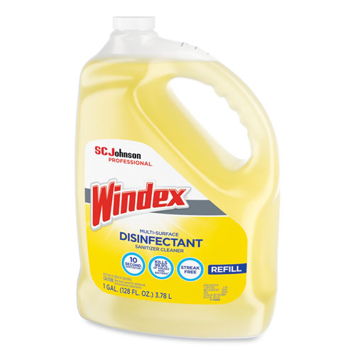 Image of Windex® Multi-Surface Disinfectant Cleaner, Citrus, 1 Gal Bottle