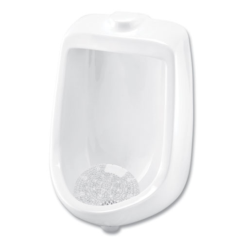 Diamond 3D Urinal Screen, Melon Mist Scent, Clear, 10/Pack, 6 Packs/Carton