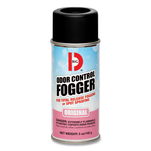 Odor Control Fogger, Original Scent, 5 oz Aerosol Spray, 12/Carton