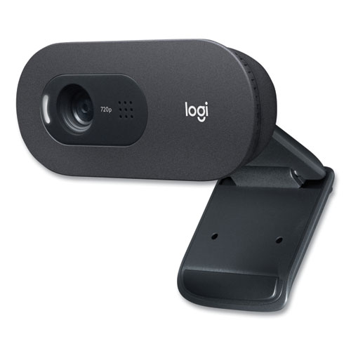Image of Logitech® C505E Hd Business Webcam, 1280 Pixels X 720 Pixels, Black