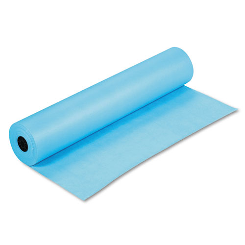Pacon® Rainbow Duo-Finish Colored Kraft Paper, 35 lb Wrapping Weight, 36" x 1,000 ft, Sky Blue