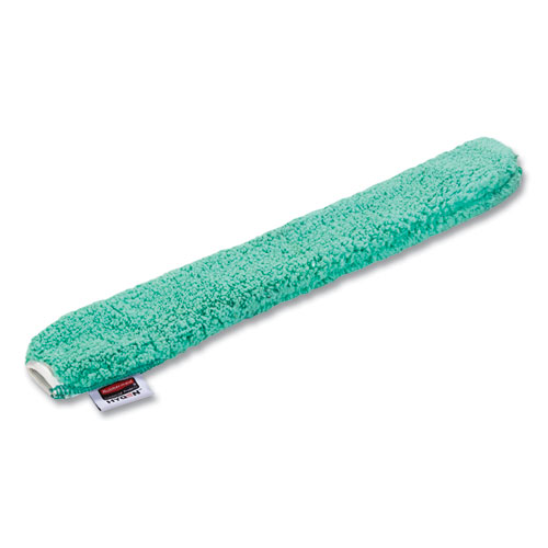 Image of Rubbermaid® Commercial Hygen™ Hygen Quick-Connect Microfiber Dusting Wand Sleeve, 22.7" X 3.25"