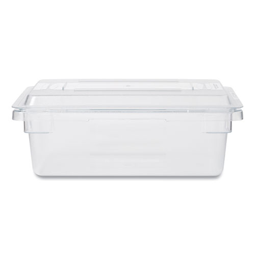 Image of Rubbermaid® Commercial Food/Tote Box Lids, 12 X 18, Clear, Plastic