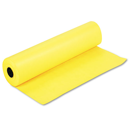 Image of Pacon® Spectra Artkraft Duo-Finish Paper, 48 Lb Text Weight, 36" X 1,000 Ft, Canary Yellow